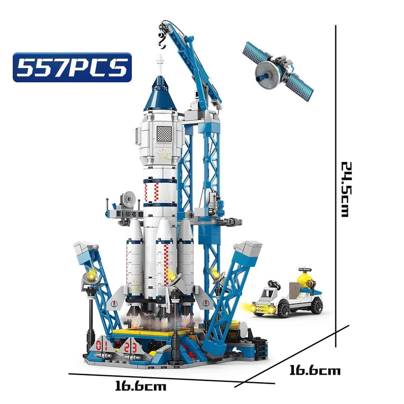 Blocos de Montar Ônibus Espacial NASA /Foguete Espacial NASA