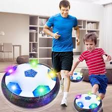 Bola de Futebol Flutuante com Luz LED