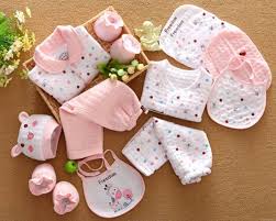 Conjunto de roupas para bebês recém-nascidos, 18 peças, 0-6m, menino e menina